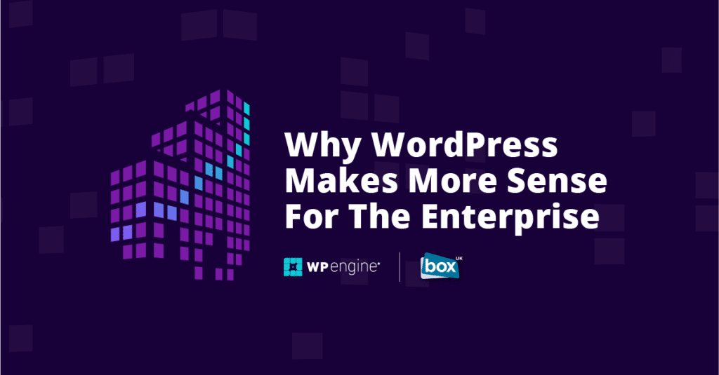 Why WordPress for Enterprise ebook cover