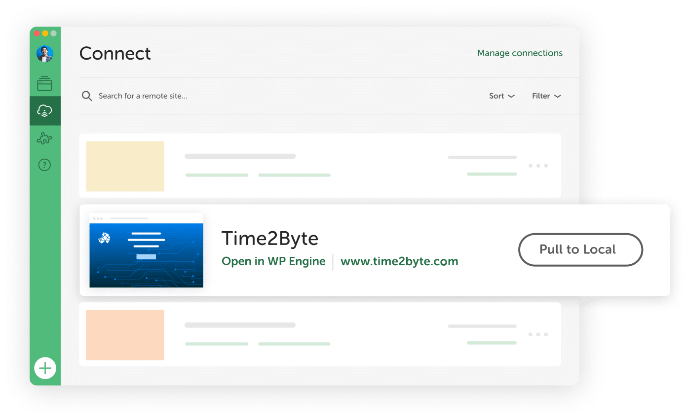 Local Connect Dashboard