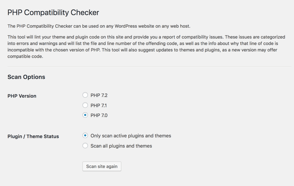 WP Engine's PHP Compatibility Checker. How To Check Php Version