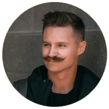 Darren Peel (man with mustache)