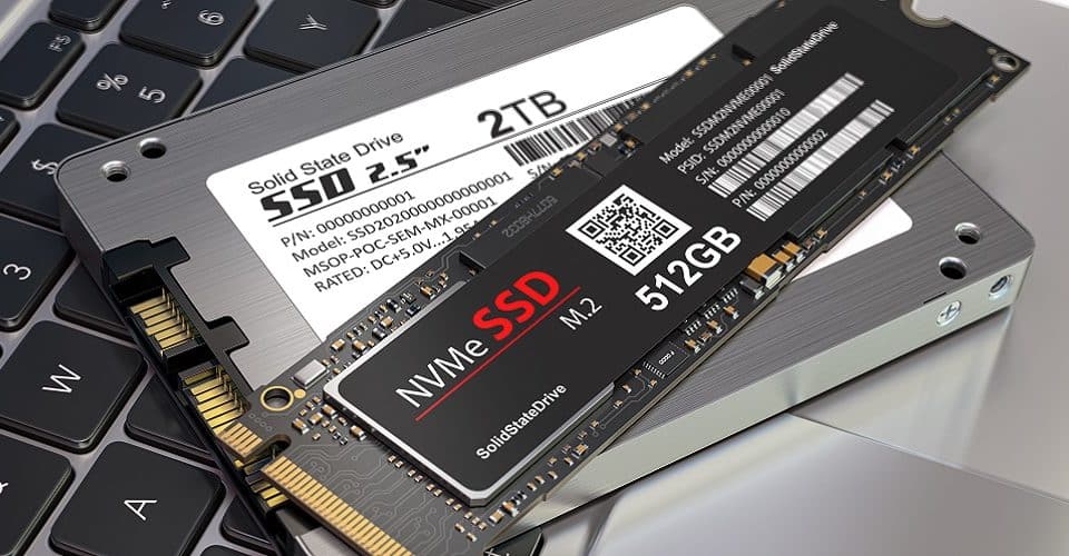 SSD storage