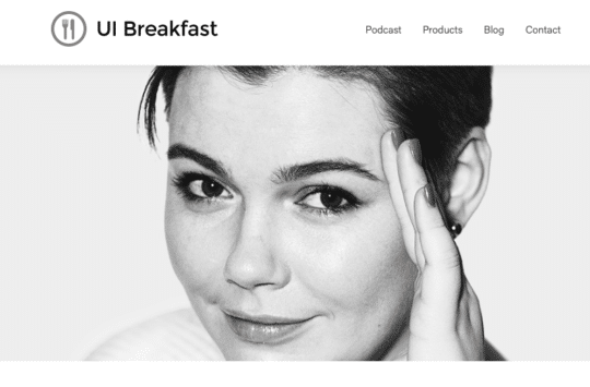 Screenshot from UI Breakfast website