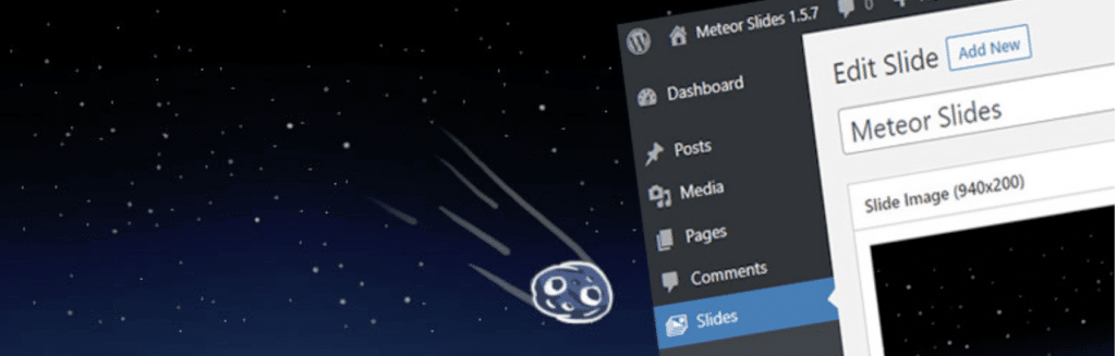 Meteor Slides logo screenshot