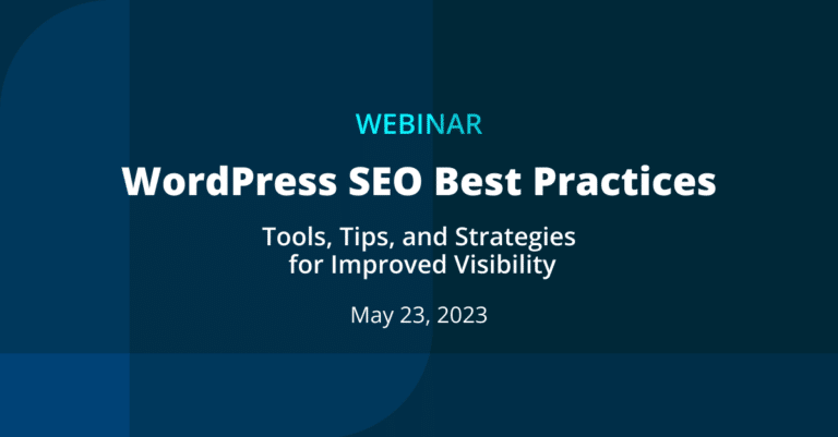 Webinar | WordPress SEO Best Practices