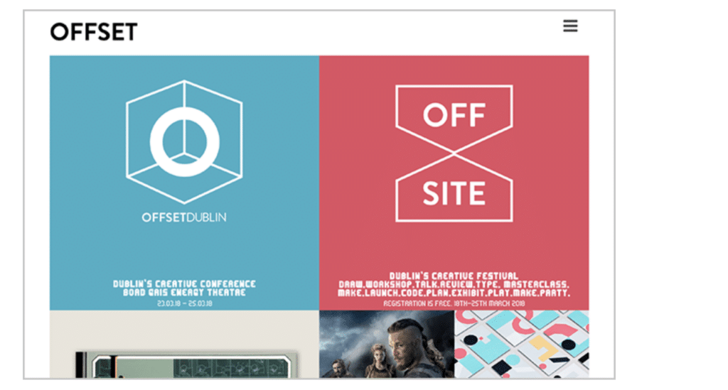 Exemplary WordPress Web Design Business Website Screenshot