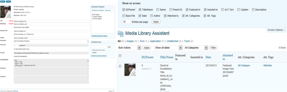 media library assistant plugin