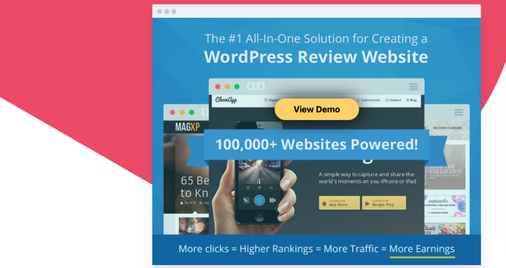 Best WordPress review plugin. Promotional image for WP Review