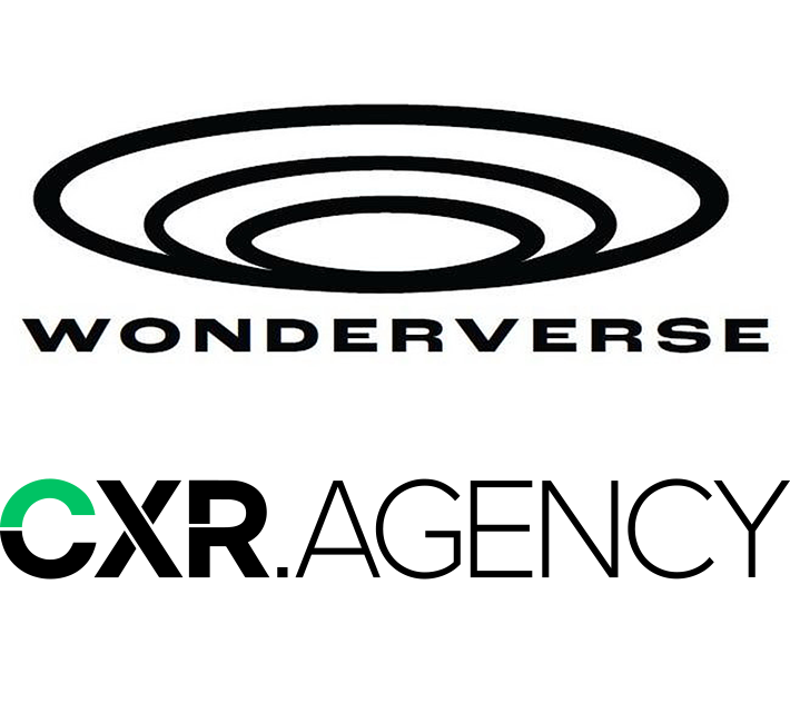CXR.Agency and Sony Wonderverse logos