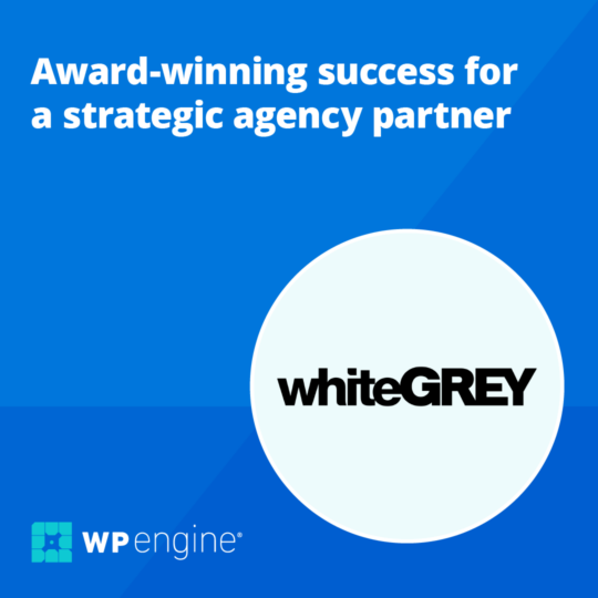 Award-winning success for a strategic agency partner