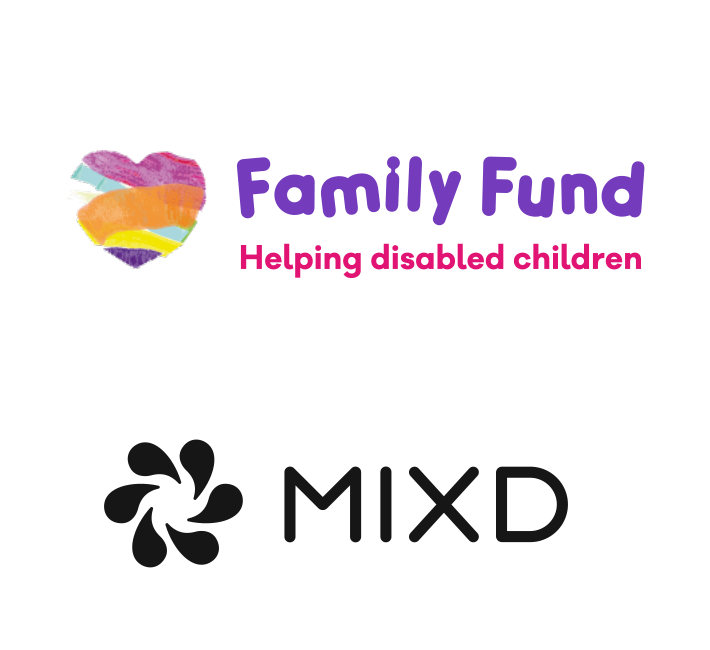 Logos for Family Fund and Mixd