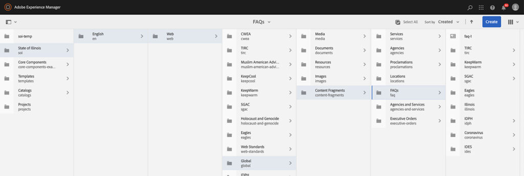 WordPress vs. Adobe Experience Manager: Content Fragments