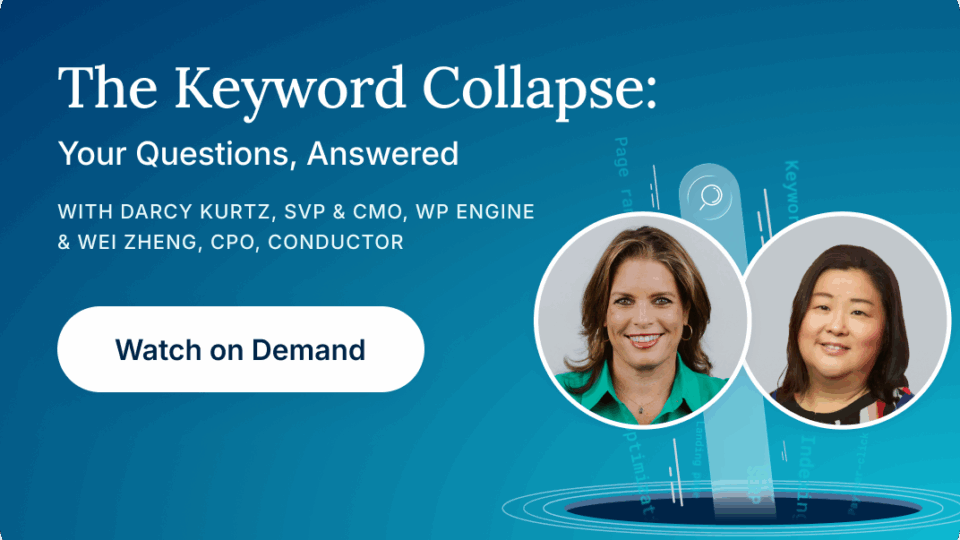 Webinar | The Keyword Collapse: Your Questions, Answered