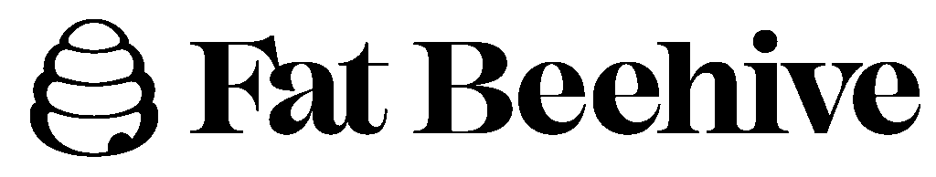 Fat Beehive logo in black