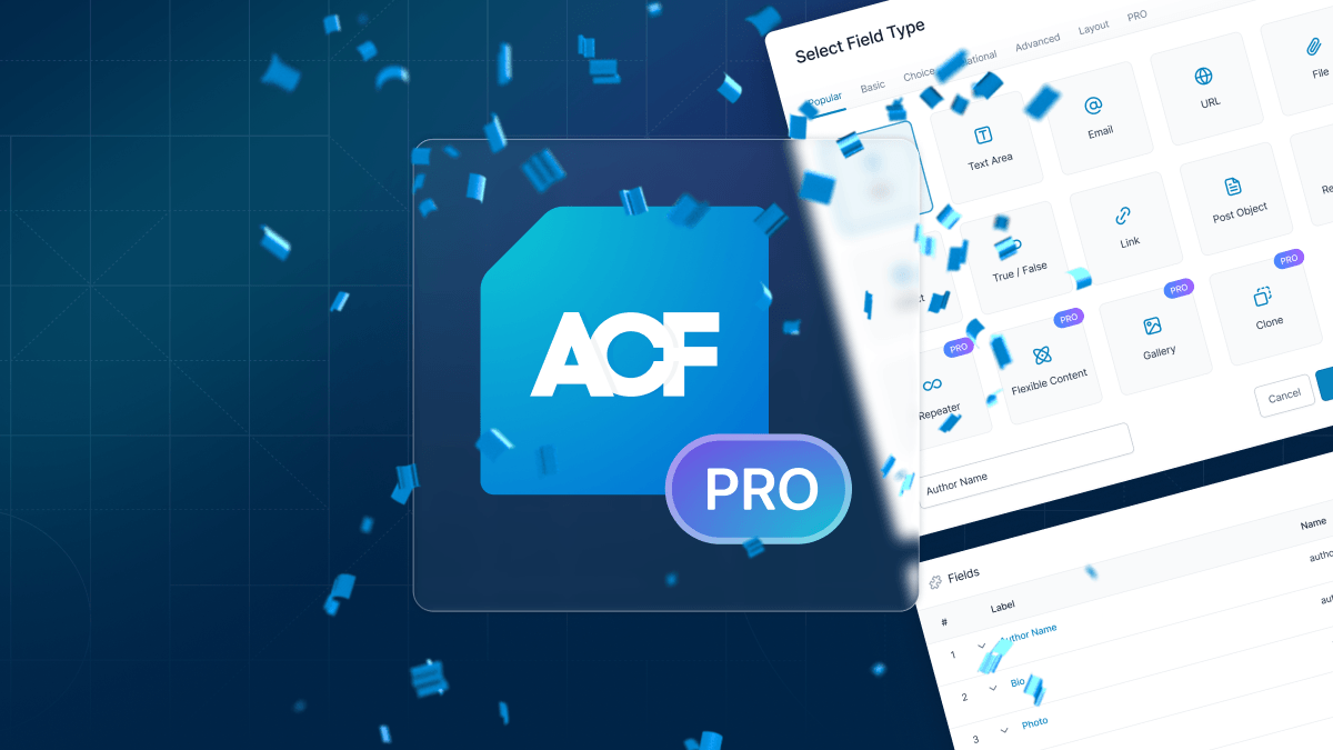ACF PRO Takes Top Honors in The WP Awards