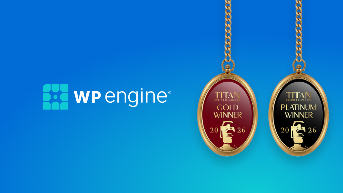 WP Engine Earns Two 2026 TITAN Awards